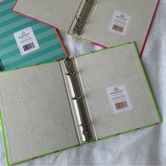 Greenroom 1” Ring Mini Binders, 3-Pack - Picture 3 of 6